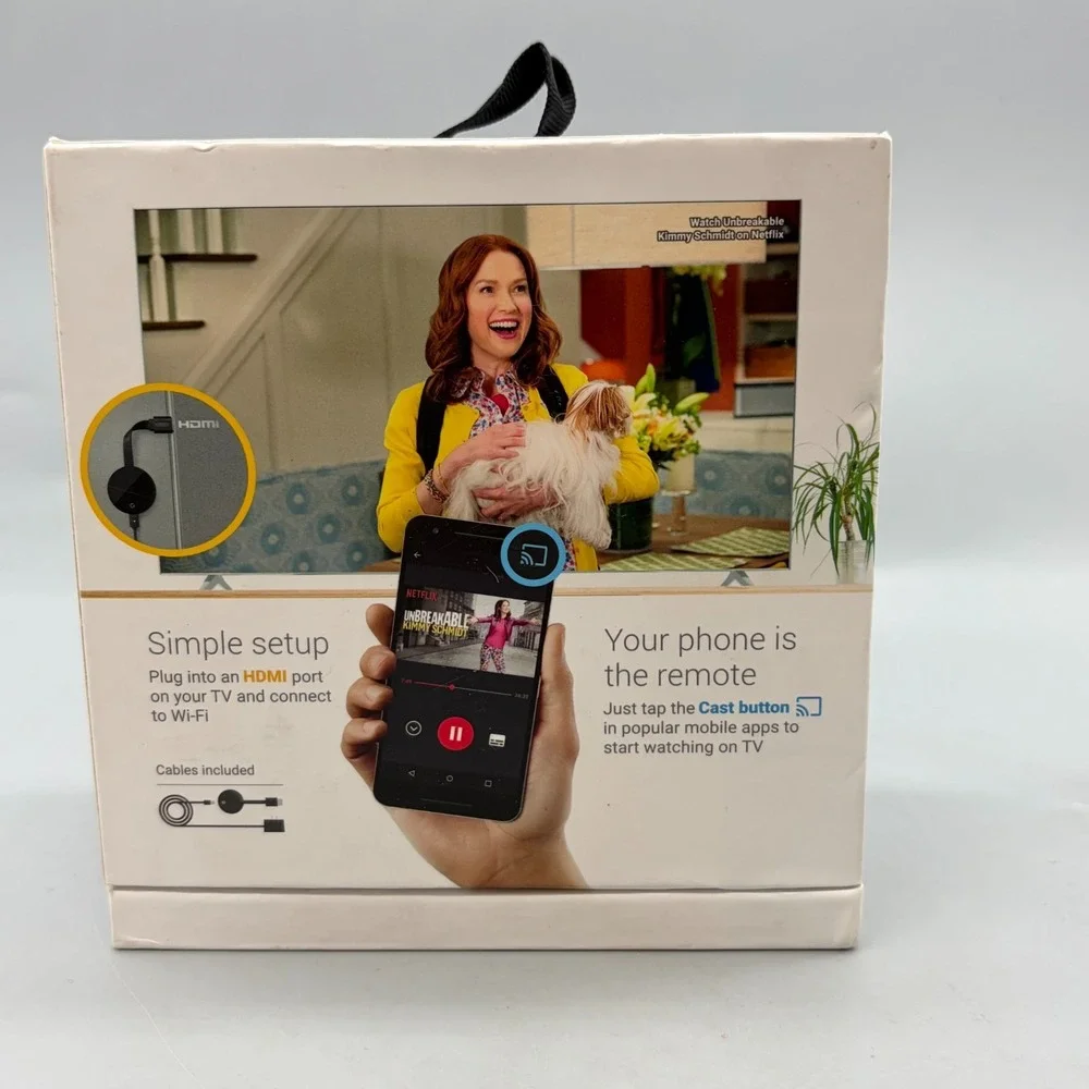 Google Chromecast Ultra 4K HD Media Streaming Device - Sealed